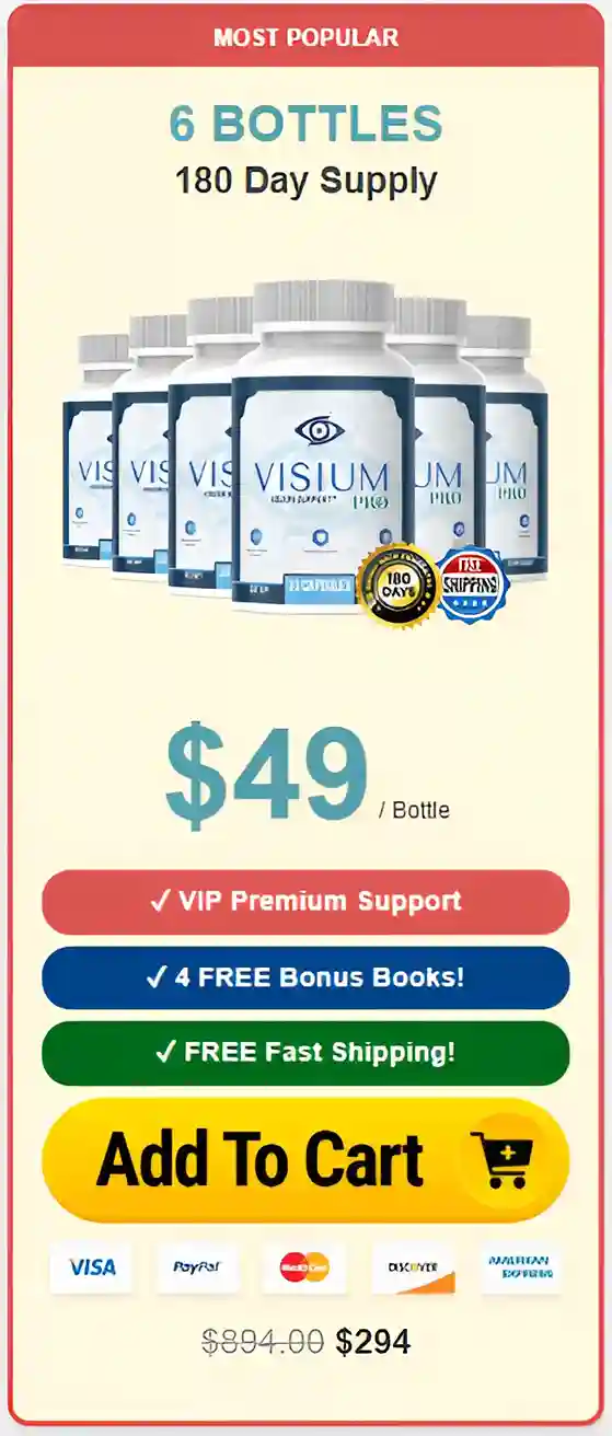 Visium Pro 6 bottles
