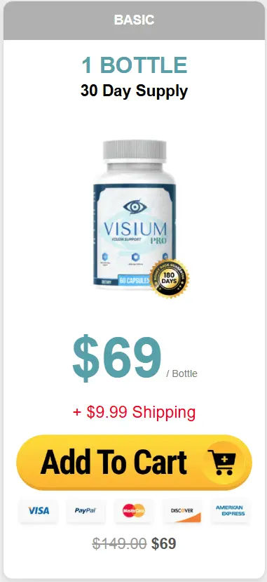 VisiumPro one bottle